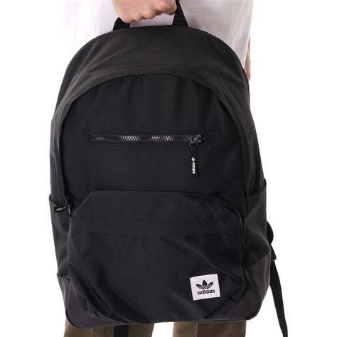 adidas rucksack schwarz leder|Adidas backpack original.